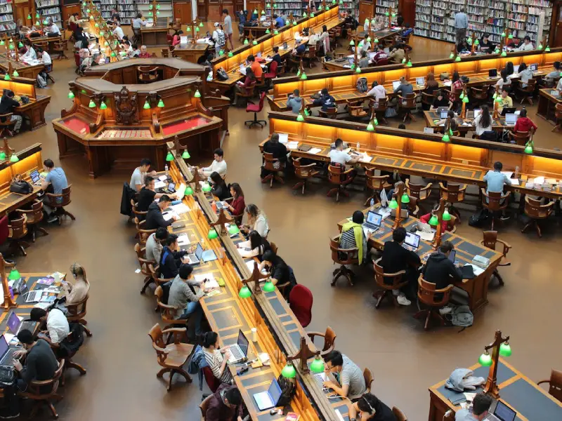 bibliotheque etudiants